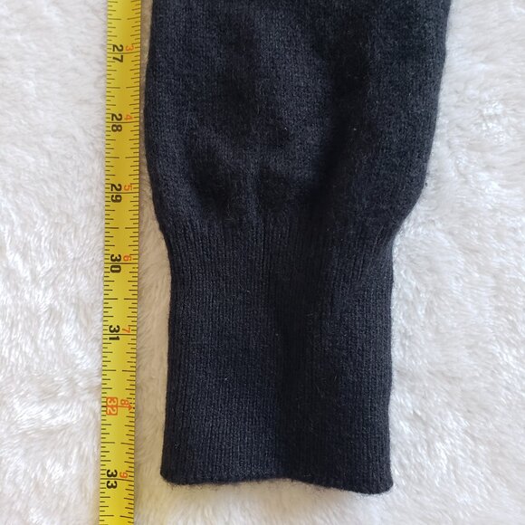 CLAN DOUGLAS Men's Crew Neck 100% Cashmere Ombre/Stripe Sweater SZ XL Long - Picture 15 of 15